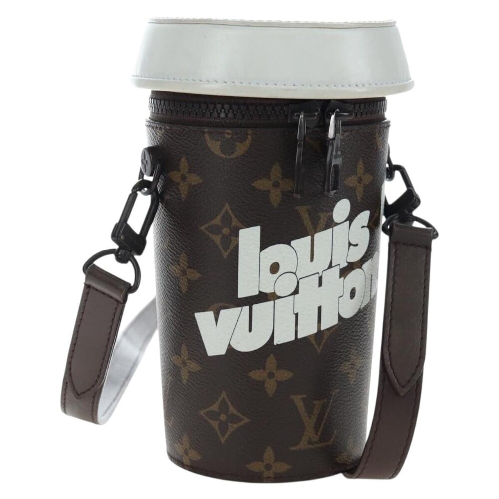 Louis Vuitton Coffee Cup Convertible Everyday Signature Vintage Monogram Canvas